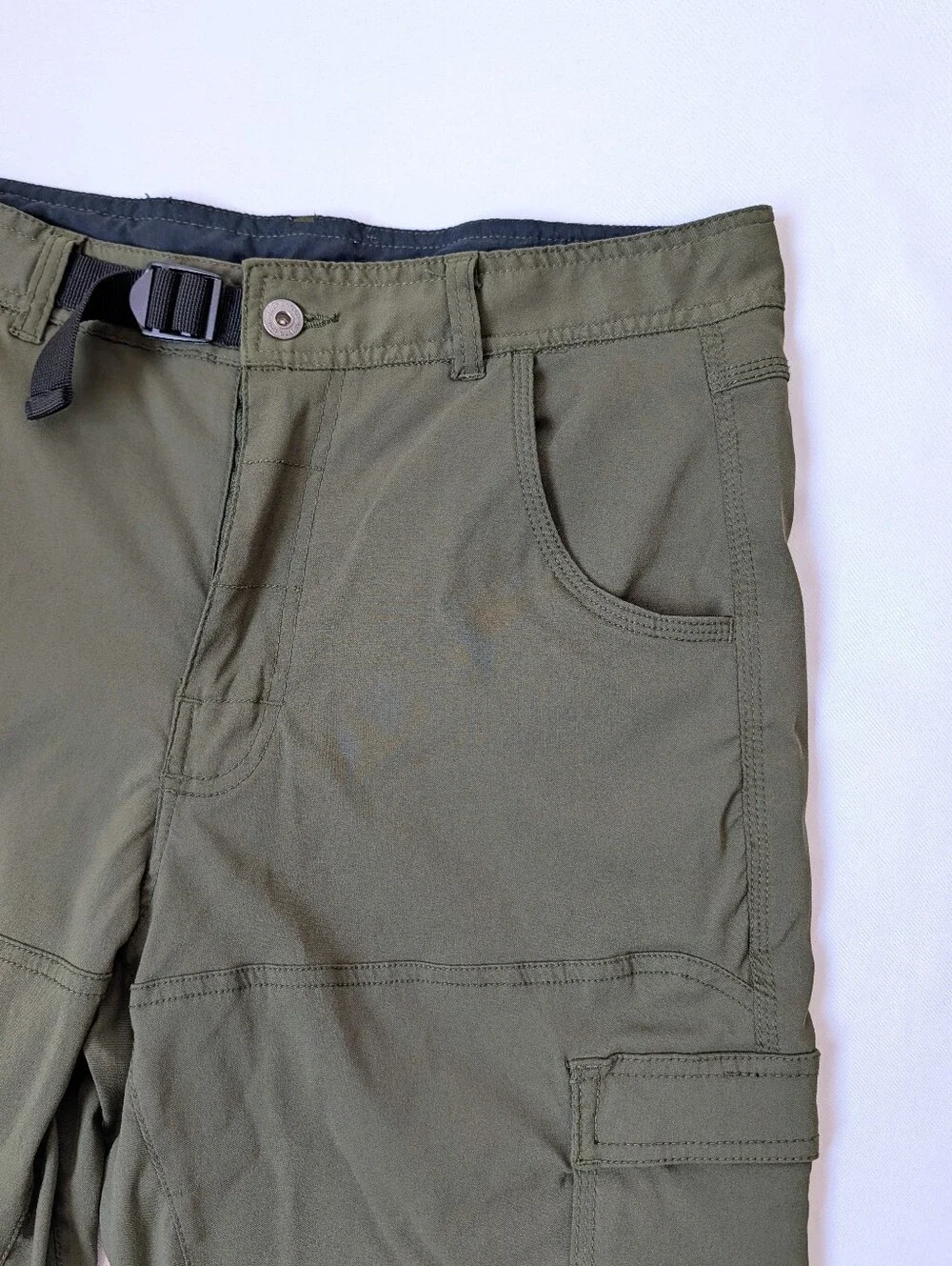 Great Northwest Performance Cargo Shorts Men's Size 34 Hiking Stretch Outdoor